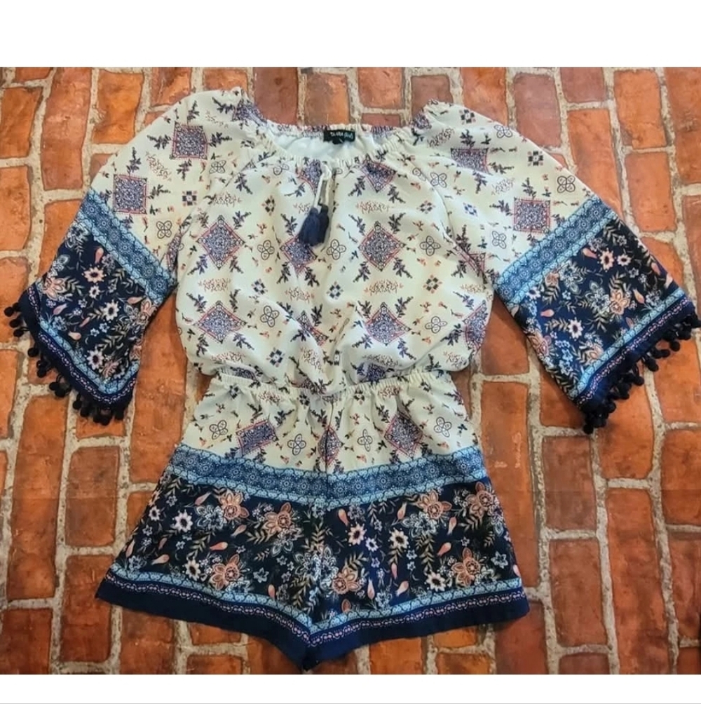 Takara Girls Super Cute Summer Romper Sz 6x